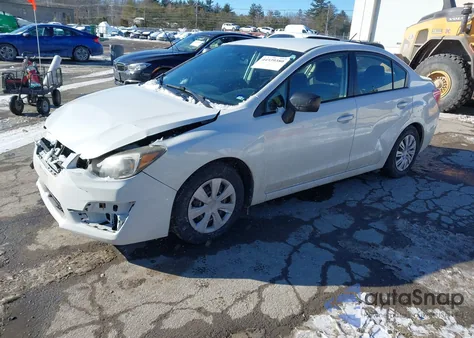 2015 Subaru Impreza 2.0I из США, поврежденный, VIN JF1GJAA66FH007426